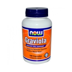 Гравиола (Graviola) 500 мг 100 капсули | Now Foods