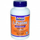 L-Proline 500 мг 120 капсули | Now Foods 