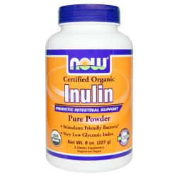 Инулин Пребиотик 100% Органичен 227 гр | Now Foods