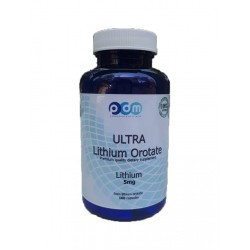 Lithium Orotate 5mg 100 tabs PDM Pharmaceuticals 
